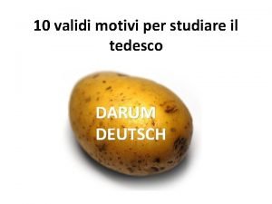 10 validi motivi per studiare il tedesco DARUM