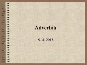 Adverbiá