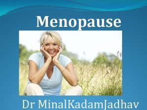 Menopause defination