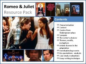 Context of romeo and juliet