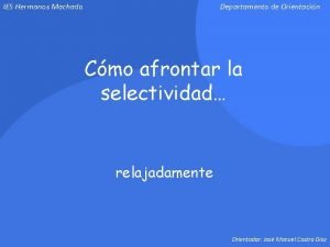 Ies hnos machado Ies hnos machado