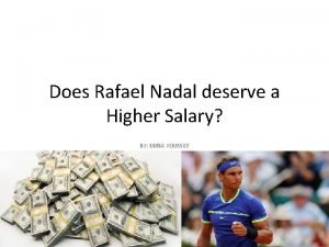 Nadal salary