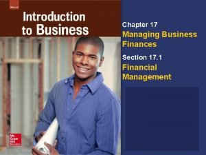Ch 17 mini sim on managing business finances