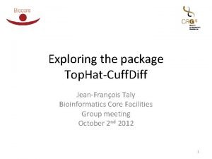 Exploring the package Top HatCuff Diff JeanFranois Taly