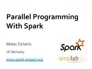 Spark program