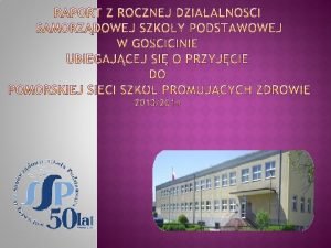 Przeciwdziaanie przemocy i agresji Profilaktyka uzalenie Promocja zdrowia