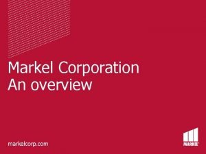 Markelcorp.com