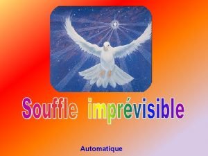 Automatique Souffle Imprvisible Vent Qui fait revivre ESPRIT