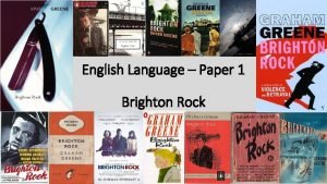 Brighton rock question 2 model answer