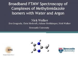 Broadband FTMW Spectroscopy of Complexes of Methylimidazole Isomers