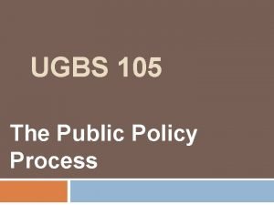 Ugbs 105