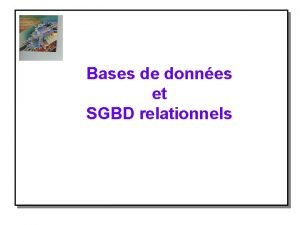 Exemple de sgbd relationnel