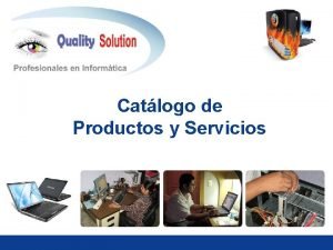 Catlogo de Productos y Servicios A Euronet Worldwide