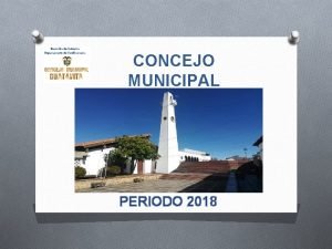 CONCEJO MUNICIPAL GUATAVITA INFORME DE GESTION PERIODO 2018