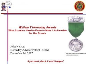 Hornaday award