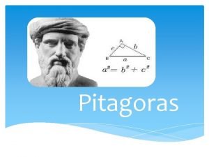 Pitagoras dokonania