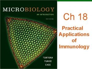 Ch 18 Practical Applications of Immunology Copyright 2010