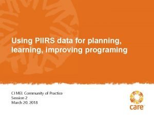 Programing ci Programing ci