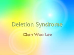 1p36 deletion syndrome