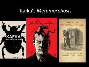 Kafka metamorphosis movie
