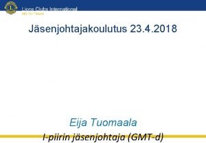 Eija tuomaala Eija tuomaala