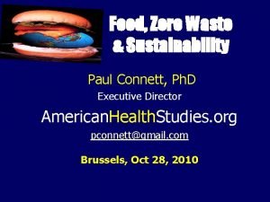 Paul connett zero waste
