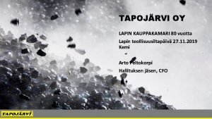 Arto peltokorpi
