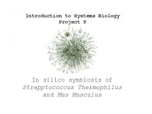 Introduction of biology project