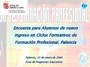 Encuesta para Alumnos de nuevo ingreso en Ciclos