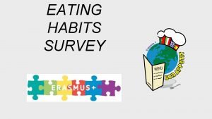 Eating habits questionnaire for students