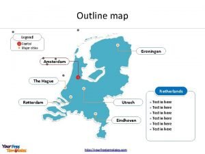 Amsterdam outline map Amsterdam outline map