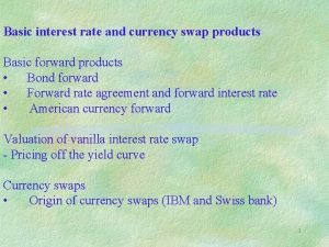 Total return swap