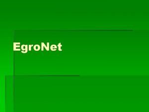 Egro net