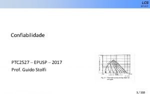 LCS EPUSP Confiabilidade PTC 2527 EPUSP 2017 Prof