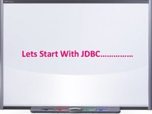 Odbc vs jdbc