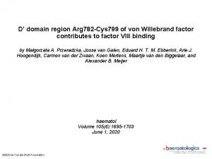 D domain region Arg 782 Cys 799 of