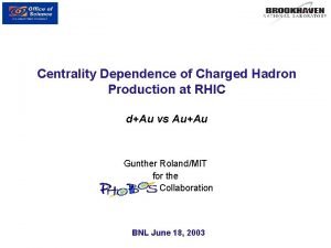 Centrality Dependence of Charged Hadron Production at RHIC