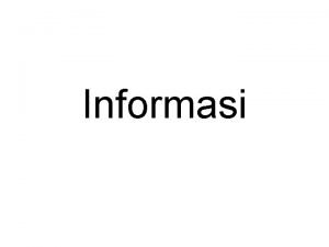 Siklus informasi