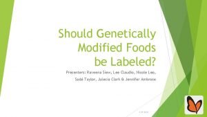 Gmo foods