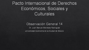 Pacto Internacional de Derechos Econmicos Sociales y Culturales