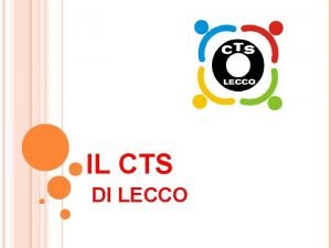 Cts lecco