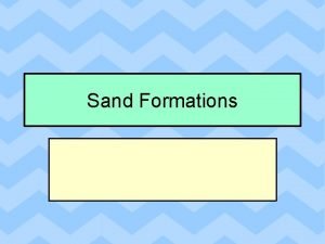 What is sand?