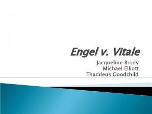 Engel v vitale summary