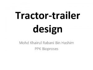 Trailer types
