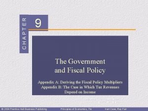 CHAPTER 9 The Government and Fiscal Policy Appendix