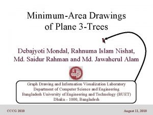 MinimumArea Drawings of Plane 3 Trees Debajyoti Mondal