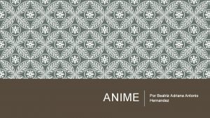 Antonio anime Antonio anime