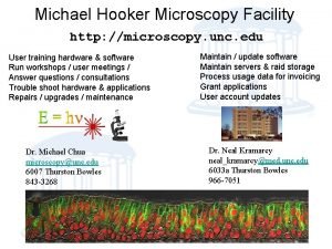 Michael hooker research center Michael hooker research center