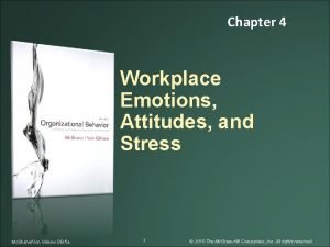 Emotions and attitudes in a workplace