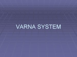 Sistem varna